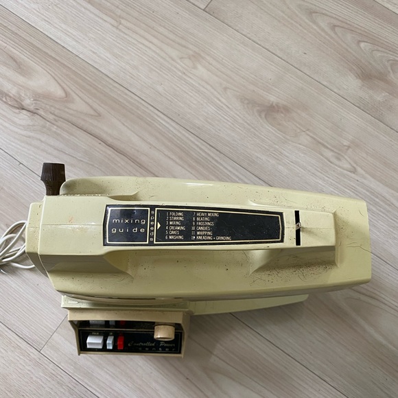 Vtg Oster Regency 12 Speed Kitchen Center Genuine Motor Base Mixer Head - Picture 2 of 7